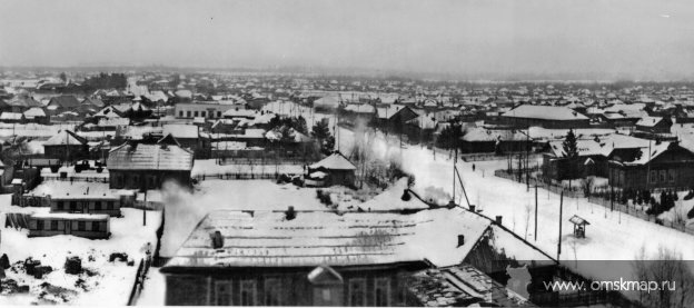 Панорама с Седельниково 60е годы.