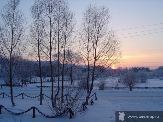 Зима. Парк возле ДХШ Зима. Парк возле ДХШ