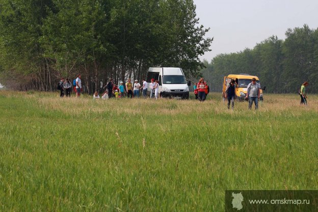 Прибыли на старт похода Прибыли на старт похода