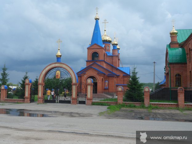 Церковь в Муромцево Церковь в Муромцево