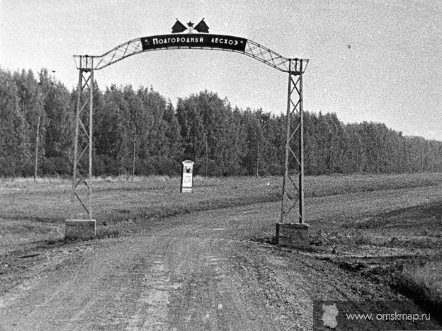 Ворота в Подгородский лесхоз