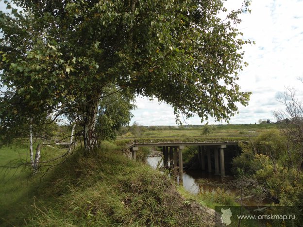 мост через речку Ир