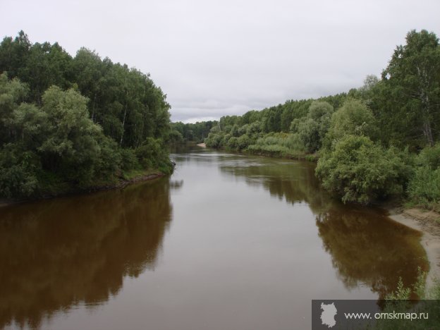 Река Тара, выше Муромцева