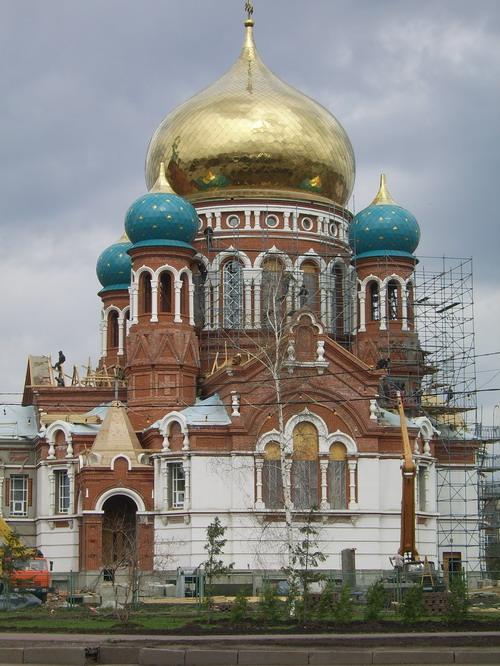 Строительство Успенского собора