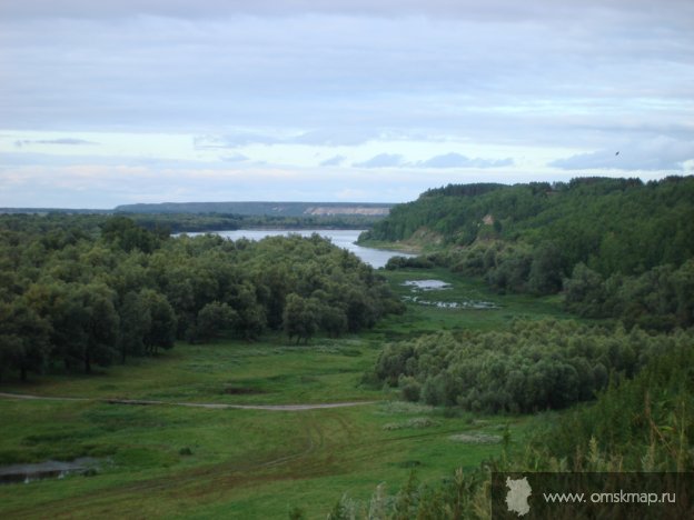 Речной пейзаж